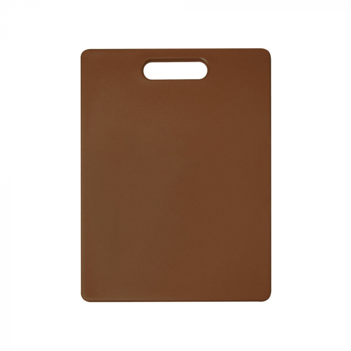 RAKI Tocator profesional bucatarie 37x23xh1,2cm polietilena HDPE, maro, pentru carne gatita [1]