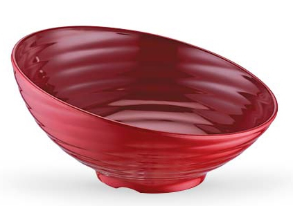 RAKI VENUS Bol rotund melamina, D33xh16cm, 3100ml, rosu [1]