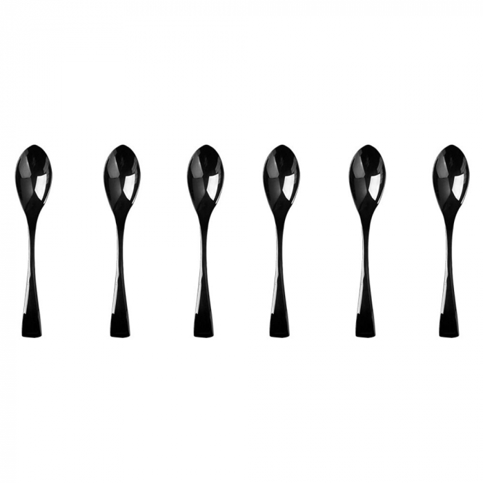 RAKI WICKED BLACK Set 6 linguri, din inox, 22cm [1]