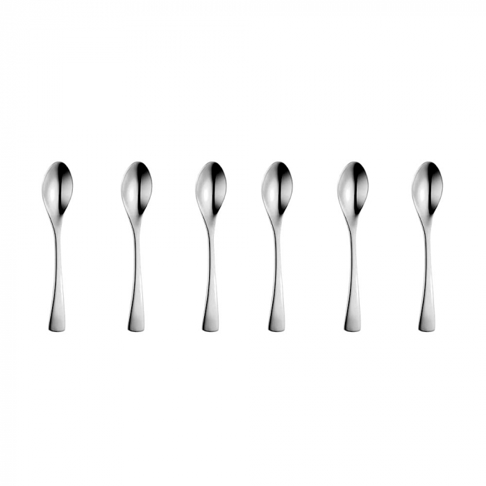 RAKI WICKED SILVER Set 6 linguri desert, din inox, 14,8cm [1]