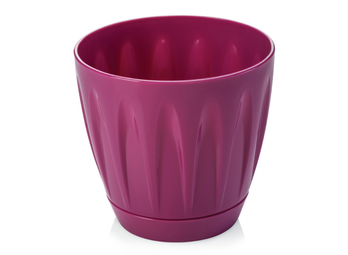 SERINOVA DAISY Ghiveci pentru flori 14,3xh13,3cm 1,5l mov [1]