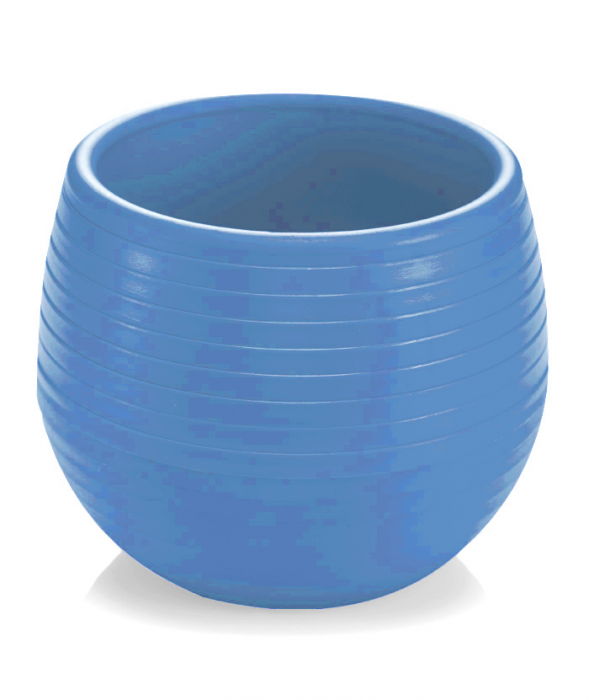 SERINOVA Ghiveci pentru cactus D6,2xh6,5cm 0,13l culoare albastru [1]