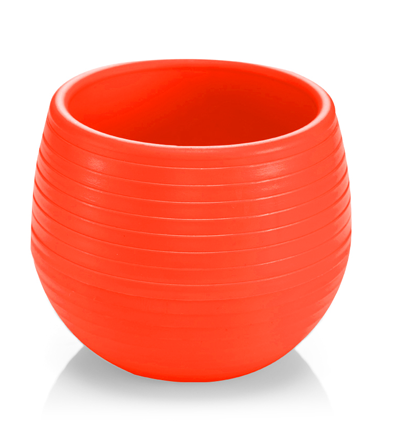 SERINOVA Ghiveci pentru cactus D9,6xh9cm 0,55l culoare rosie [1]