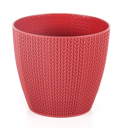 SERINOVA SUMELA Ghiveci flori 14xh12cm 1,4l rosu [1]