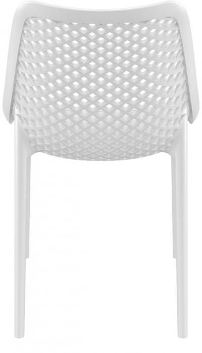 SIESTA AIR Scaun tip scoica, 50x60xh82cm, polipropilena cu fibra de sticla, alb [5]