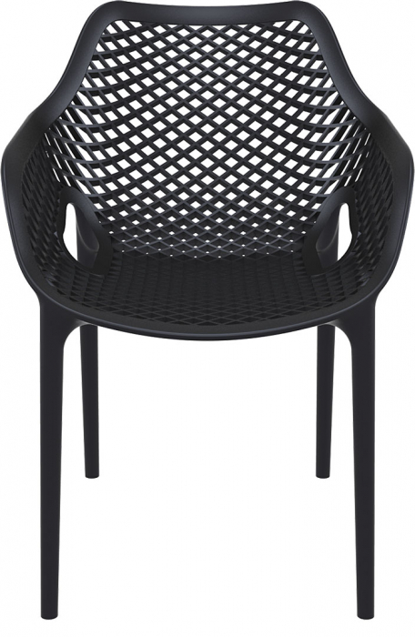 SIESTA AIR XL Scaun tip scoica 57x60xh81cm, polipropilena cu fibra de sticla, negru [2]