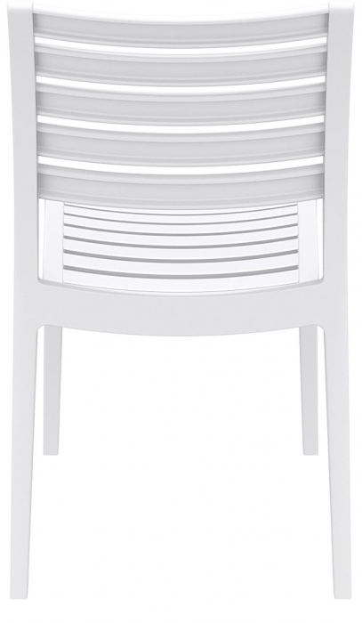 SIESTA ARES Scaun polipropilena cu fibra de sticla, 48x58xh82cm, alb [5]