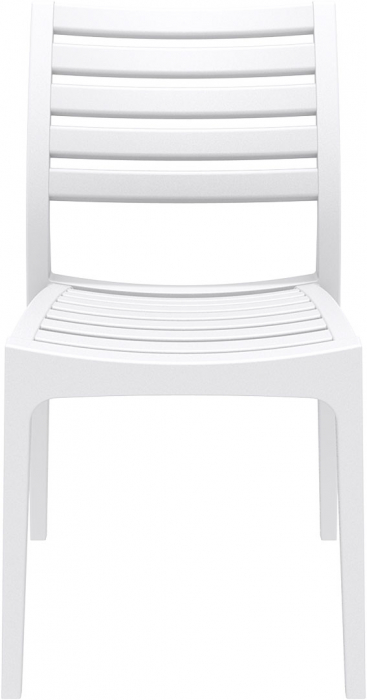SIESTA ARES Scaun polipropilena cu fibra de sticla, 48x58xh82cm, alb [2]
