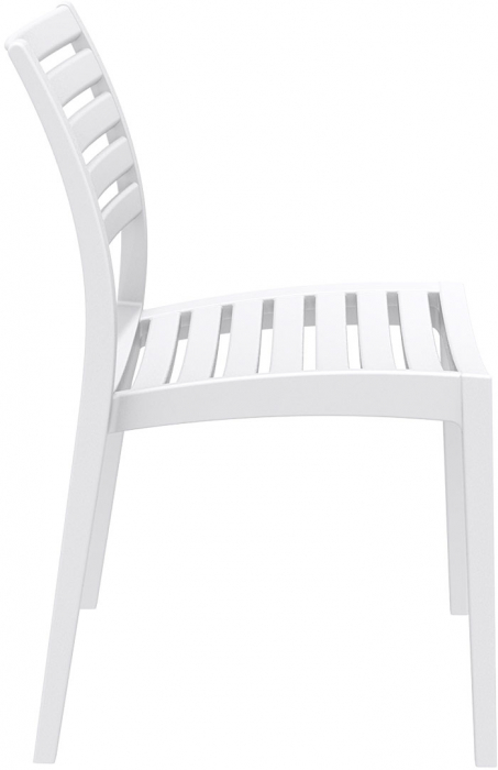 SIESTA ARES Scaun polipropilena cu fibra de sticla, 48x58xh82cm, alb [3]