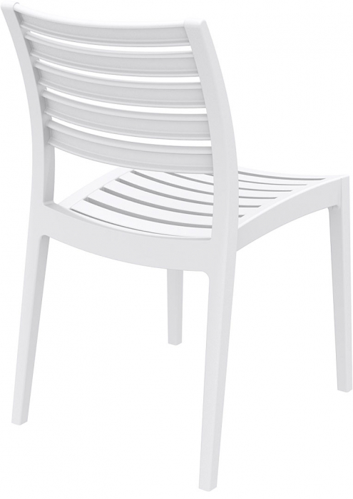 SIESTA ARES Scaun polipropilena cu fibra de sticla, 48x58xh82cm, alb [4]
