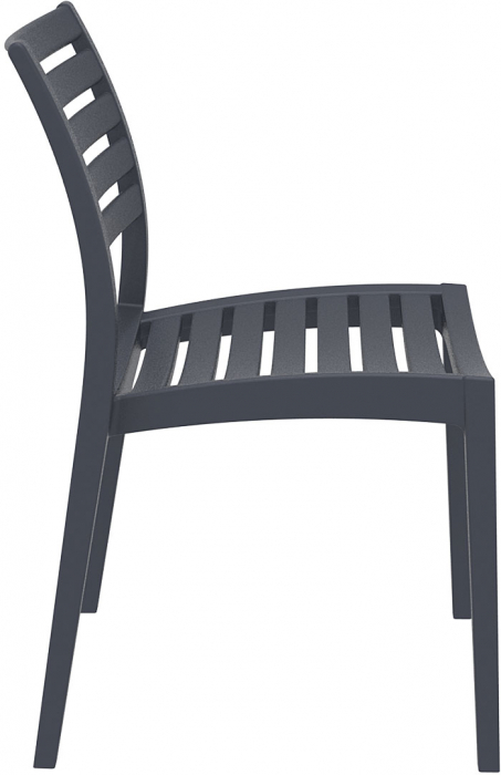 SIESTA ARES Scaun polipropilena cu fibra de sticla, 48x58xh82cm, gri [3]