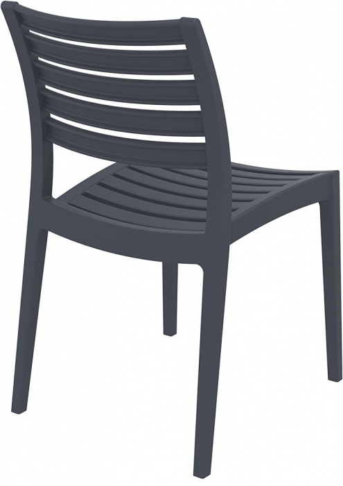 SIESTA ARES Scaun polipropilena cu fibra de sticla, 48x58xh82cm, gri [4]