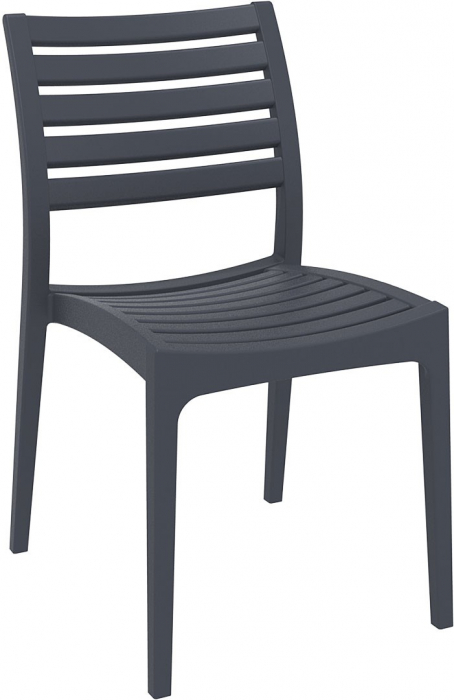 SIESTA ARES Scaun polipropilena cu fibra de sticla, 48x58xh82cm, gri [1]