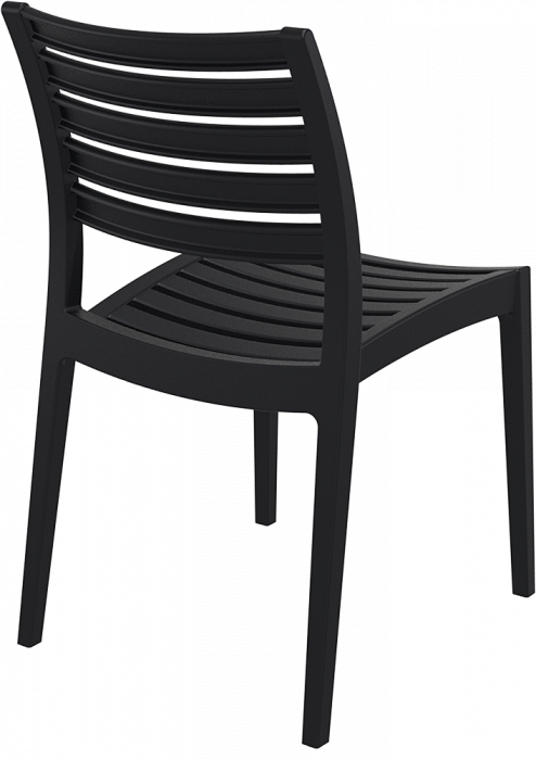 SIESTA ARES Scaun polipropilena cu fibra de sticla, 48x58xh82cm, negru [4]