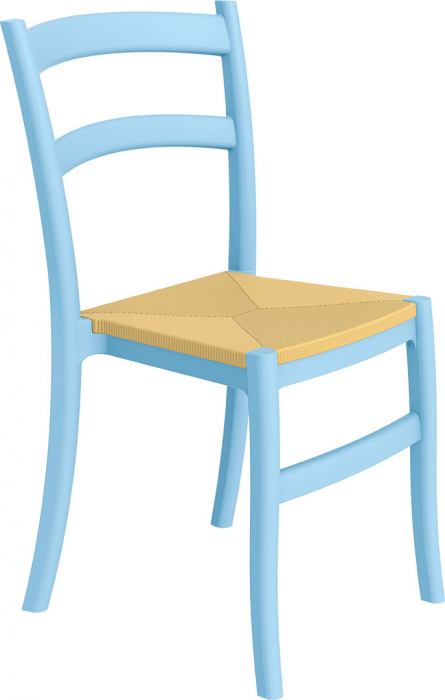 SIESTA TIFFANY-S Scaun 45x51xh85cm, polipropilena cu fibra de sticla, albastru [1]