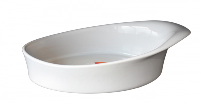 VISTA ALEGRE Platou oval ceramica 22x13x6,8cm cu maner [1]