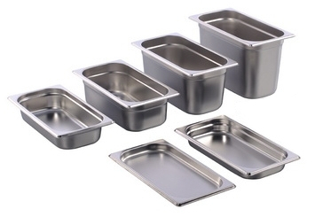 Produse - AGMA HORECA Tava inox Gastronorm GF GN 1/3 40mm