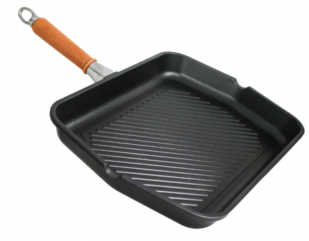 Tigai antiaderente - ANTIK ARS Tigaie grill 40x30xh5cm, aluminiu, strat antiaderent 
