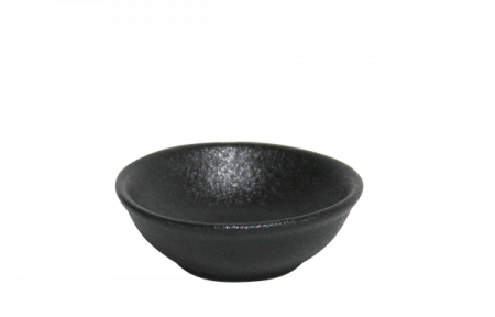 Ceramica - CULINARO BLACK CERAMIC Bol pentru sos din ceramica 7,5cm (1644)