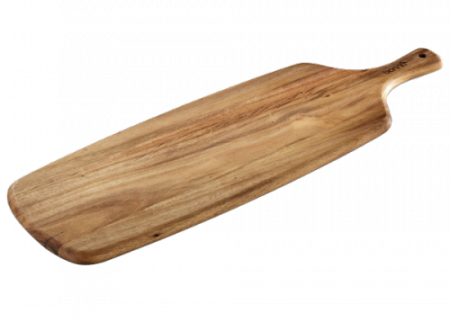 Produse - BONNA ACACIA Platou dreptunghiular lemn pentru servit cu maner 60x19xh1,8cm (AKS 01PBO)