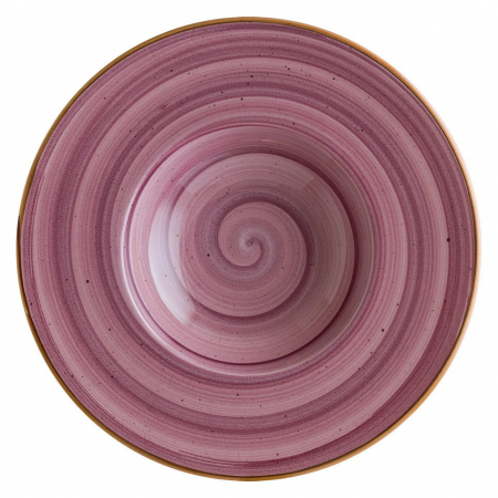 Bonna Premium Portelain - BONNA BLACK BERRY Farfurie paste, D28cm, 400ml, portelan, mov (ABB BNC 28CK)