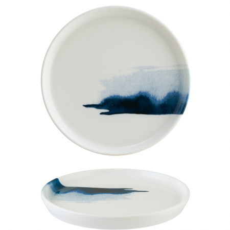 BONNA BLUE WAVE Farfurie intinsa cu margine ridicata, din portelan, D28cm (BLW HYG 28DZ) [1]