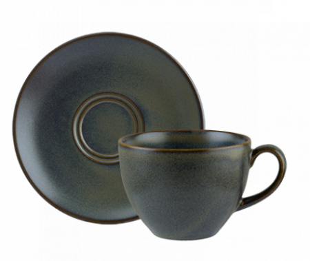 GLOIRE - BONNA GLOIRE Set ceai ceasca 230ml cu farfurioara 16cm din portelan (GOI RIT 01CF + GOI GRM 04CT)