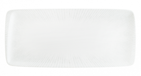 Produse - BONNA IRIS WHITE Platou dreptunghiular portelan 34x16cm (IRS WH MOV 35DT)
