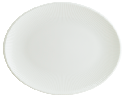 Produse - BONNA IRIS WHITE Platou oval portelan 31x24cm (IRS WH MOV 31OV)
