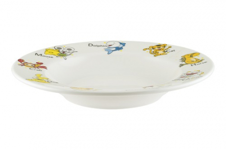 BONNA KIDS Farfurie adanca portelan pentru copii, D23cm, 300ml (KIDS BNC 23CK) [1]