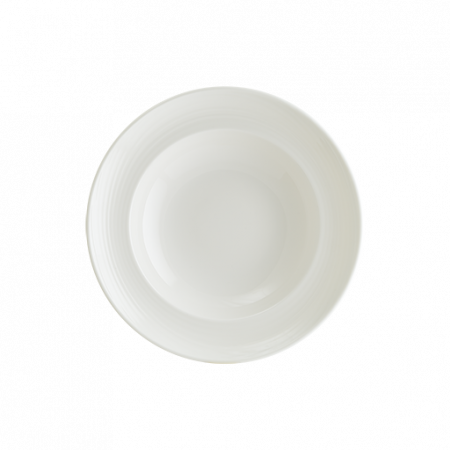 Bonna Premium Portelain - BONNA LOOP Farfurie adanca paste, D27cm, 450ml, portelan, alba (LOP GRM 27CK)