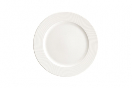 Bonna Premium Portelain - BONNA LOOP Farfurie intinsa rotunda, D27cm, portelan, alba (LOP 27DZ)