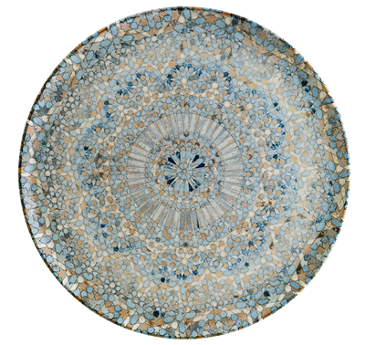 Bonna Premium Portelain - BONNA LUCA MOSAIC Farfurie 21cm din portelan (S-MT-LUCMZ GRM 21DZ)