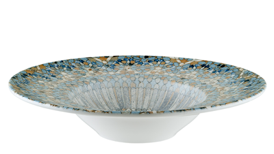 Bonna Premium Portelain - BONNA LUCA MOSAIC Farfurie paste 28cm 400ml din portelan (S-MT-LUCMZ BNC 28CK)