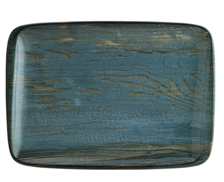 MADERA Envisio Collections - BONNA MADERA Platou dreptunghiular portelan 23x16cm (MDR MT MOV 26DT)