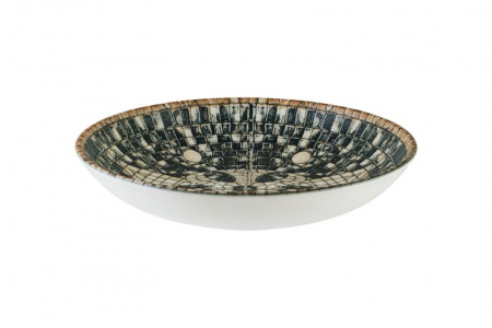 BONNA MESOPOTAMIA Farfurie portelan adanca MOSAIC BLACK 23cm, 1000ml (S-MT-MZPMB BLM 23CK) [1]