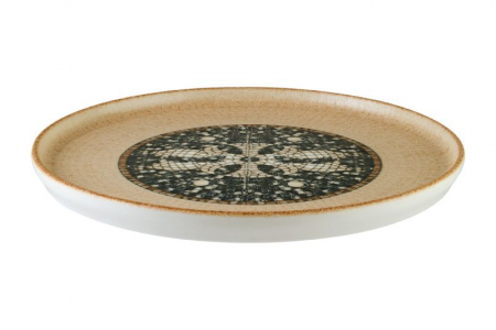 BONNA MESOPOTAMIA Farfurie portelan MOSAIC WOOD 22cm (S-MT-MZPMW HYG 22DZ) [1]