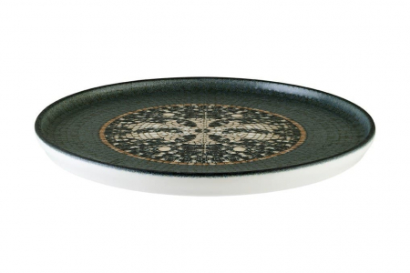 BONNA MESOPOTAMIA MOSAIC ANTHRACITE Farfurie intinsa D22cm, portelan (S-MT-MZPMAHYG 22DZ) [1]