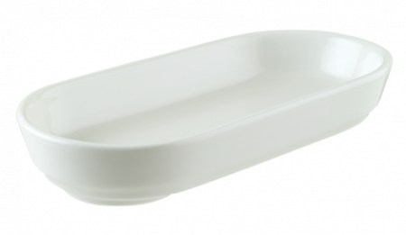 Bonna Premium Portelain - BONNA MOOD Bol oval portelan 15,5x7,2xh2,5cm, 225ml (MOD15OK)
