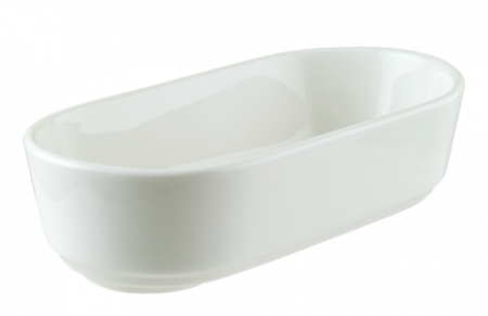 Bonna Premium Portelain - BONNA MOOD Bol oval portelan 15,8x7,5xh4cm, 225ml (MOD15DOK)