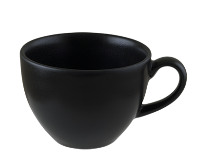 NOTTE Envisio Collections - BONNA NOTTE Ceasca cafea 230ml, portelan, neagra (NOT RIT 01CF)