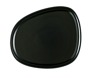 Bonna Premium Portelain - BONNA PIUMA NOTTE Farfurie 24x20cm din portelan (NOTPIU 25 DZ)