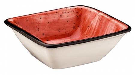 PASSION Aura Collections - BONNA PASSION Bol patrat din portelan 8x8,5cm (APS MOV 10KS)