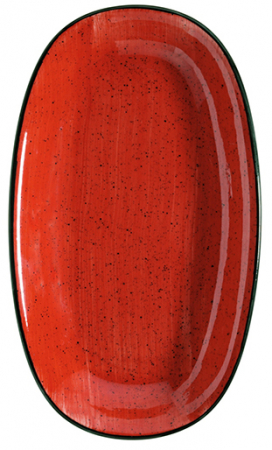 PASSION Aura Collections - BONNA PASSION Farfurie ovala din portelan 19x11cm (APS GRM 19OKY)