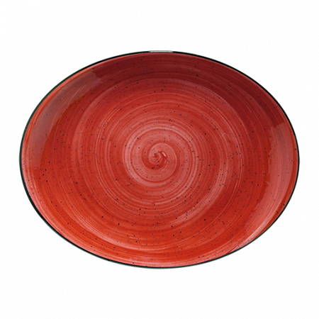 PASSION Aura Collections - BONNA PASSION Farfurie ovala din portelan 31x24cm (APS MOV 31OV)