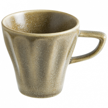 Bonna Premium Portelain - BONNA RAW TERRA Ceasca espresso 70ml, portelan, maro (TRA RAW 01ESP-F)