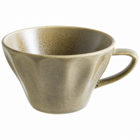 Bonna Premium Portelain - BONNA RAW TERRA Ceasca pentru ceai/cafea, 235ml, portelan, maro (TRA RAW 02CF)