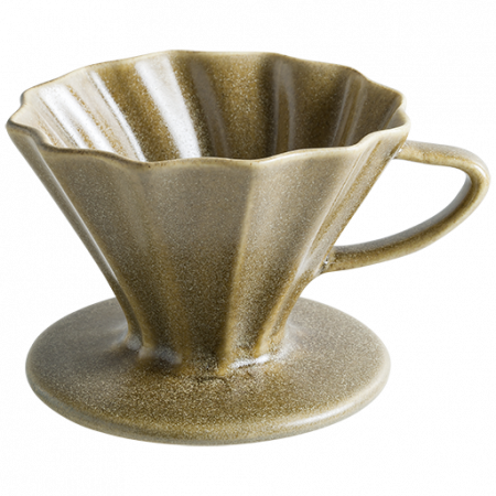 Bonna Premium Portelain - BONNA RAW TERRA Suport filtru cafea, DRIPPER, portelan, D11xh9cm, maro (TRA RAW 01DP)