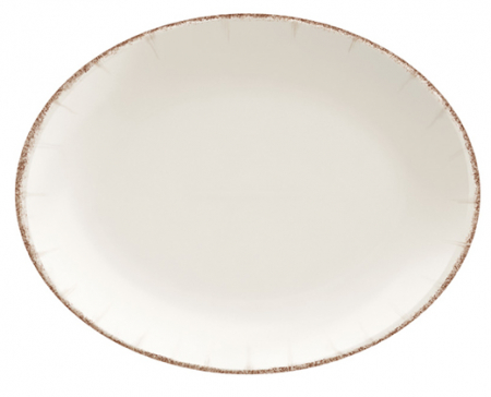 RETRO - BONNA RETRO Farfurie ovala portelan 36x28cm (E100 MOV 36OV)