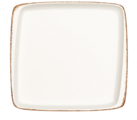 RETRO - BONNA RETRO Farfurie patrata portelan 32x30cm (E100 MOV 41KR) 
